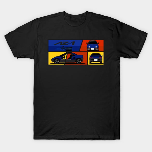 Autozam AZ-1 T-Shirt by AutomotiveArt